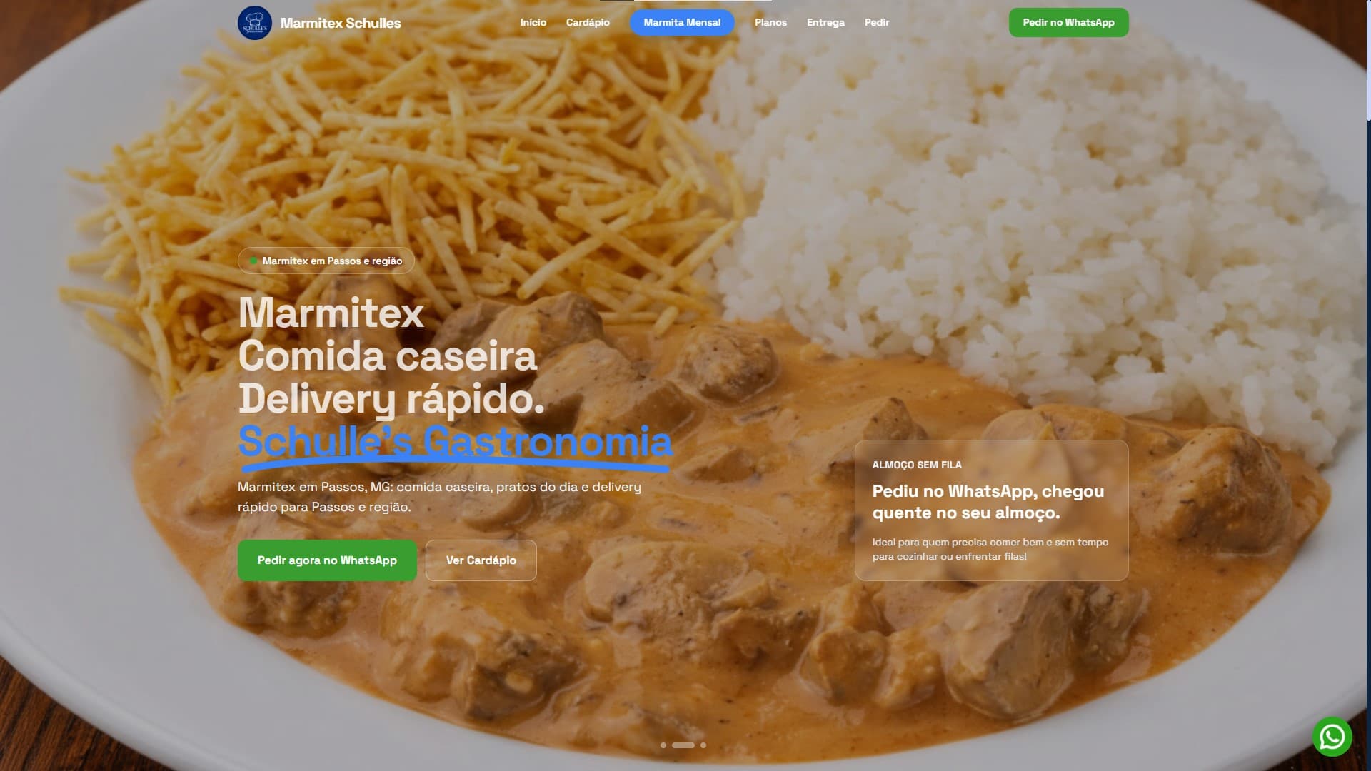 Imagem do projeto Schulles Gastronomia ERP